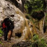 on Mauri e Miki Ferrata Burrone Giovanelli